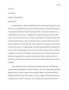 Compare and Contrast Essay_Mark Olson