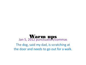 Warm ups - My Teacher Pages