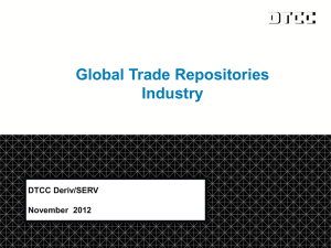 DTCC Global Trade Repository