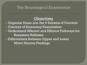 The Neurological Examination