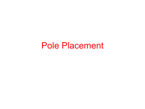 Pole Placement