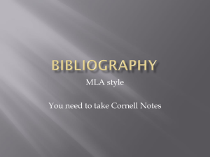 Bibliography - Classroom Websites