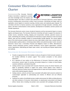 Full Charter - Reverse Logistics Association