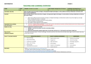 MD - Stage 3 - Plan 13 - Glenmore Park Learning Alliance