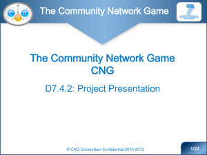 CNG Project Presentation