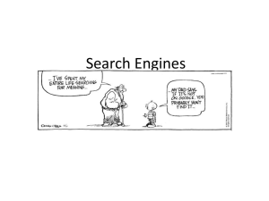 search engines, google and tips