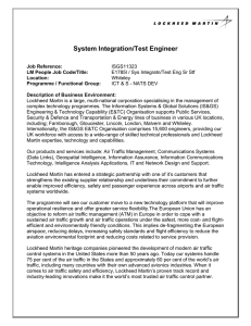 ISGS11323 - Lockheed Martin