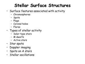 Stellar Surfaces