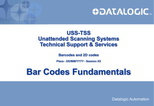 Bar Codes Fundamentals