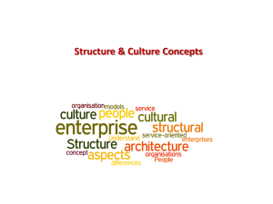 Structure & Culture