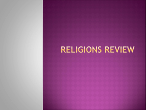 religions review