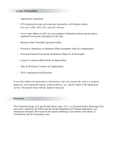 Loan Checklist Application (attached) CPA prepared income and