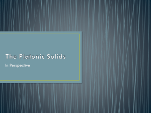 Platonic Solids PowerPoint