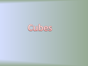 cubes and cuboids
