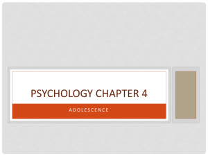 Psychology Chapter 4 - Cherokee County Schools