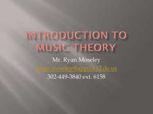 Introduction to Music Theory