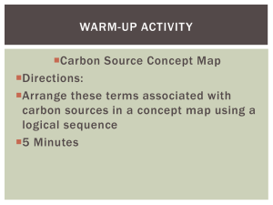 Lesson plan-carbon sinks & sources -day 3 & 4