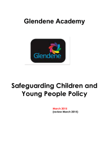 Glendene Academy Safeguarding Children and Young People