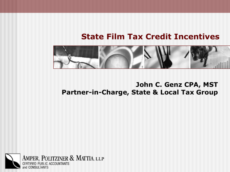South Carolina Film Tax Credit