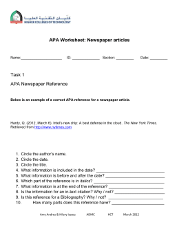 Apa citation article in edited book