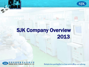 SJK company overview