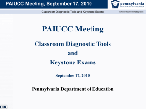 PAIUCC Meeting, September 17, 2010
