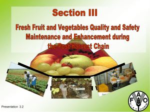 Presentation 3.2 - Food and Agriculture Organization of the United
