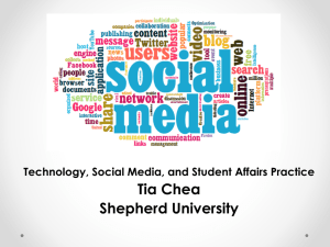 Technology, Social Media, and Student Affairs Practice