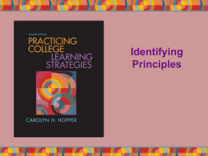 Memory Principles - Cengage Learning