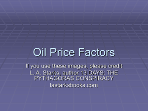 Oil Price Factors