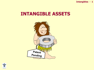 INTANGIBLE ASSETS