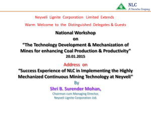 CMD ppt-20.01.15 - Ministry of Coal