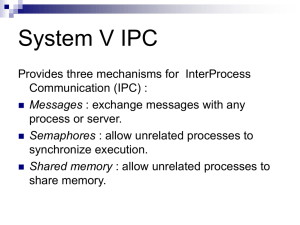System V IPC