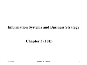 Chapter 2 - College of Business Administration