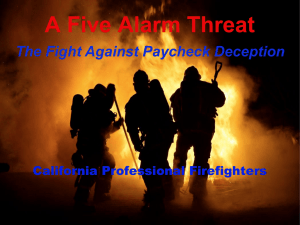 A Five Alarm Threat