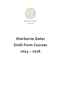 Applied Business - Sherborne Qatar