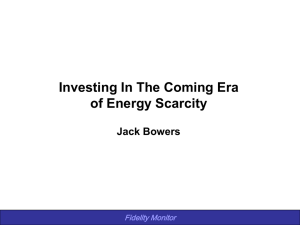 Investing in the Coming Era of Energy Scarcity