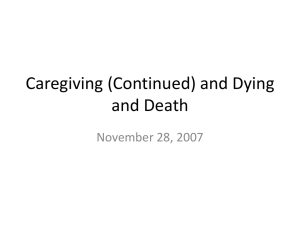 On Death and Dying - University of Toronto