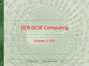 OCR GCSE Computing