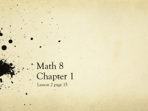 Chapter 1 Lesson 2