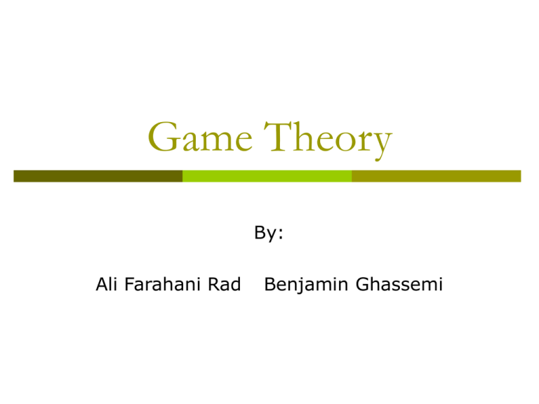 Game Theory