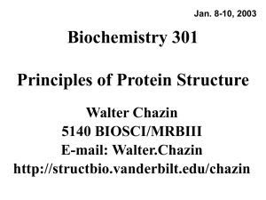 Bioch301.1-2 - Center for Structural Biology