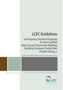 LCEC Guidelines-Non Certified Buildings