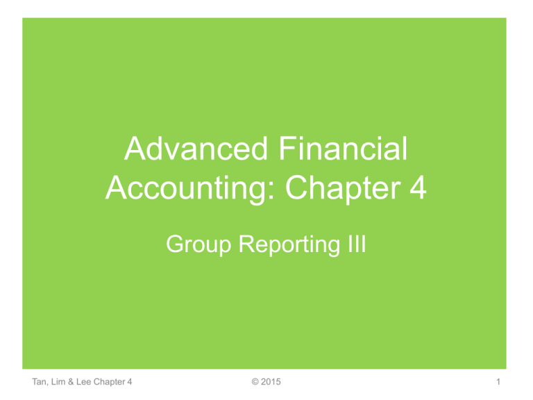 article review on advanced financial accounting