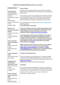 CAREERS PRACTITIONER NETWORK BULLETIN Issue 4, May