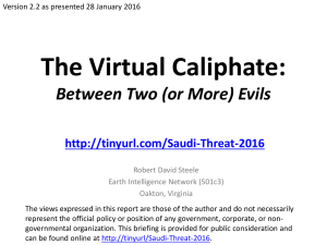 Virtual Caliphate Between Two (or More) Evils 2.2