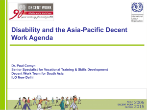 What is the ILO Global Business and Disability Network?