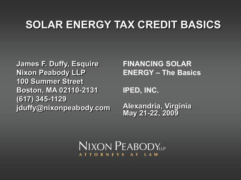 solar-energy-tax-credit-basics