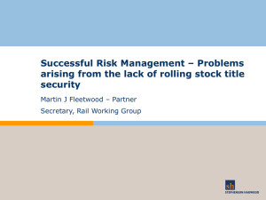 Succesful Risk Management
