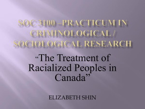 SOC 3100 – Research Practicum in Sociology/Criminology